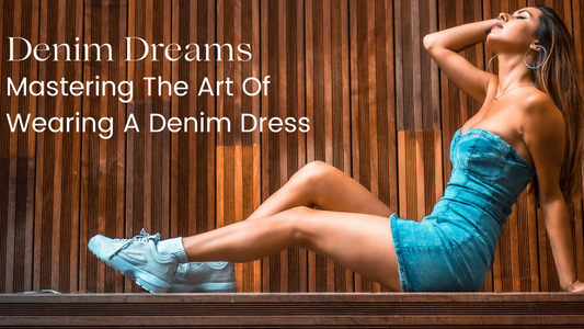 How to style a denim dress