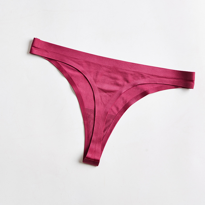 No-Show Ultra-Thin Thong Panty - Seamless, Nylon Material Castello Clothing Line