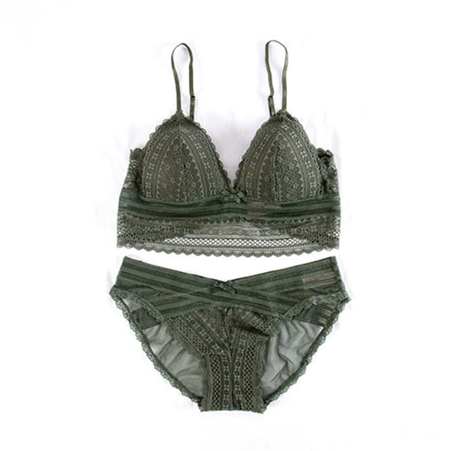 Breathable Wireless Bra & Panty Set Castello Clothing Line
