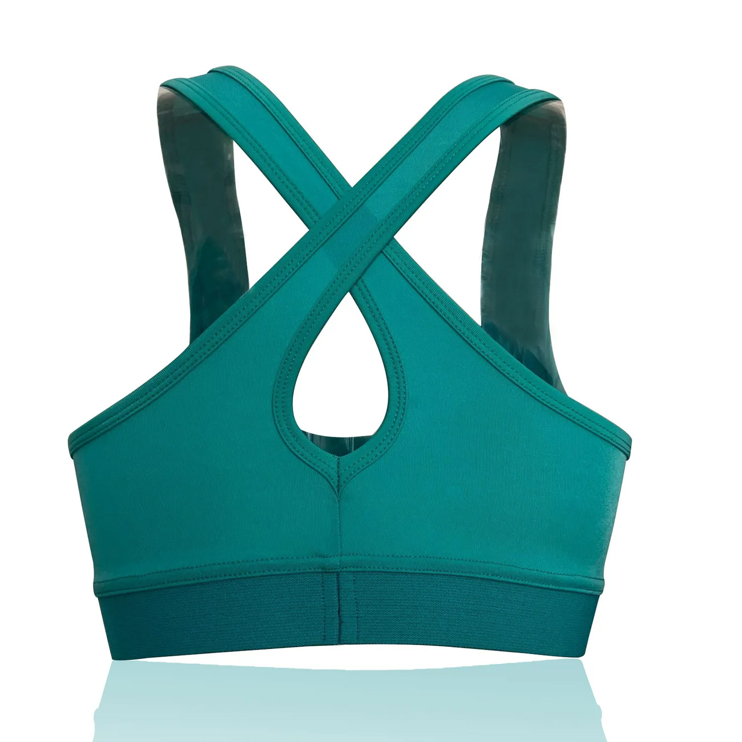 Revive Scoop Neck Racerback Cutout Sports Bra sports top & bras Castello Clothing Line