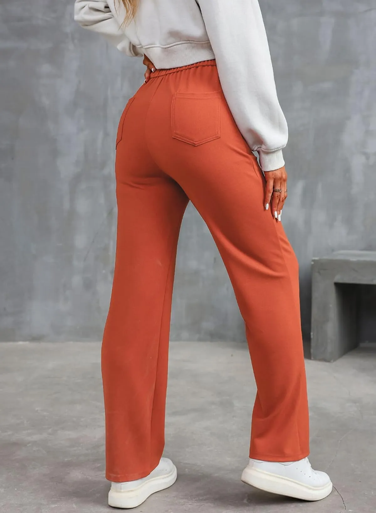 Kendall High-Waisted Button Front Wide Leg Pants pants Castello Clothing Line