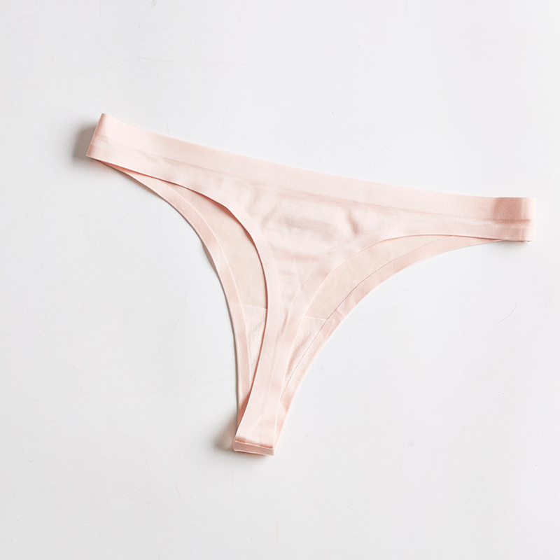 No-Show Ultra-Thin Thong Panty - Seamless, Nylon Material Castello Clothing Line
