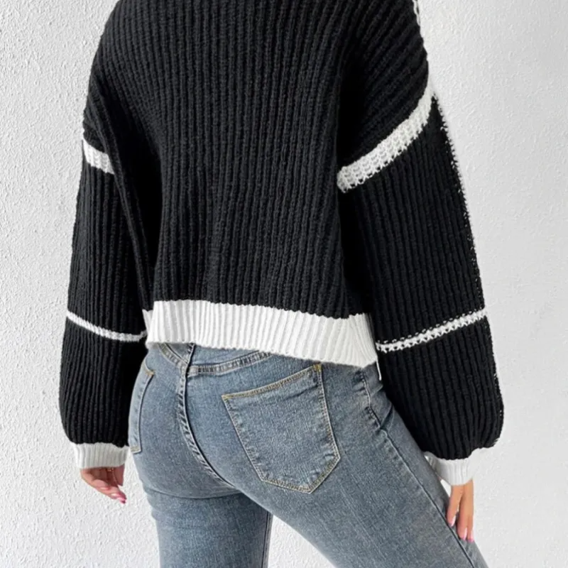 Radiant Reverie Knit Balloon Sleeve Open Front Cardigan Castello Clothing Line
