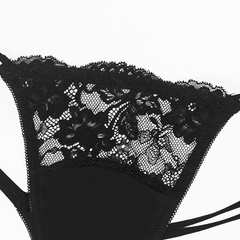 Double Strap Lace Thong Panty Castello Clothing Line