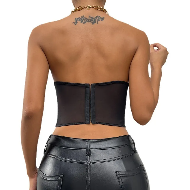 Temptation Tease Lace Bustier Top Castello Clothing Line