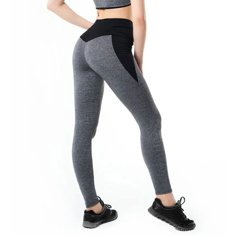 Ariana High-Waist Contrast Panel Sculpt Leggings leggings Castello Clothing Line