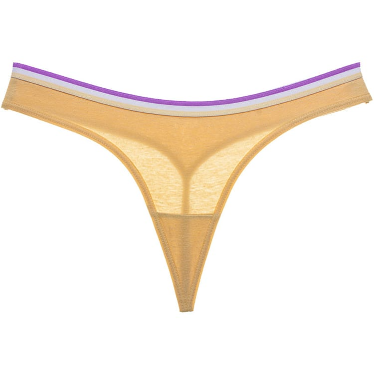 Stripe High Cut Thong Castello Clothing Line