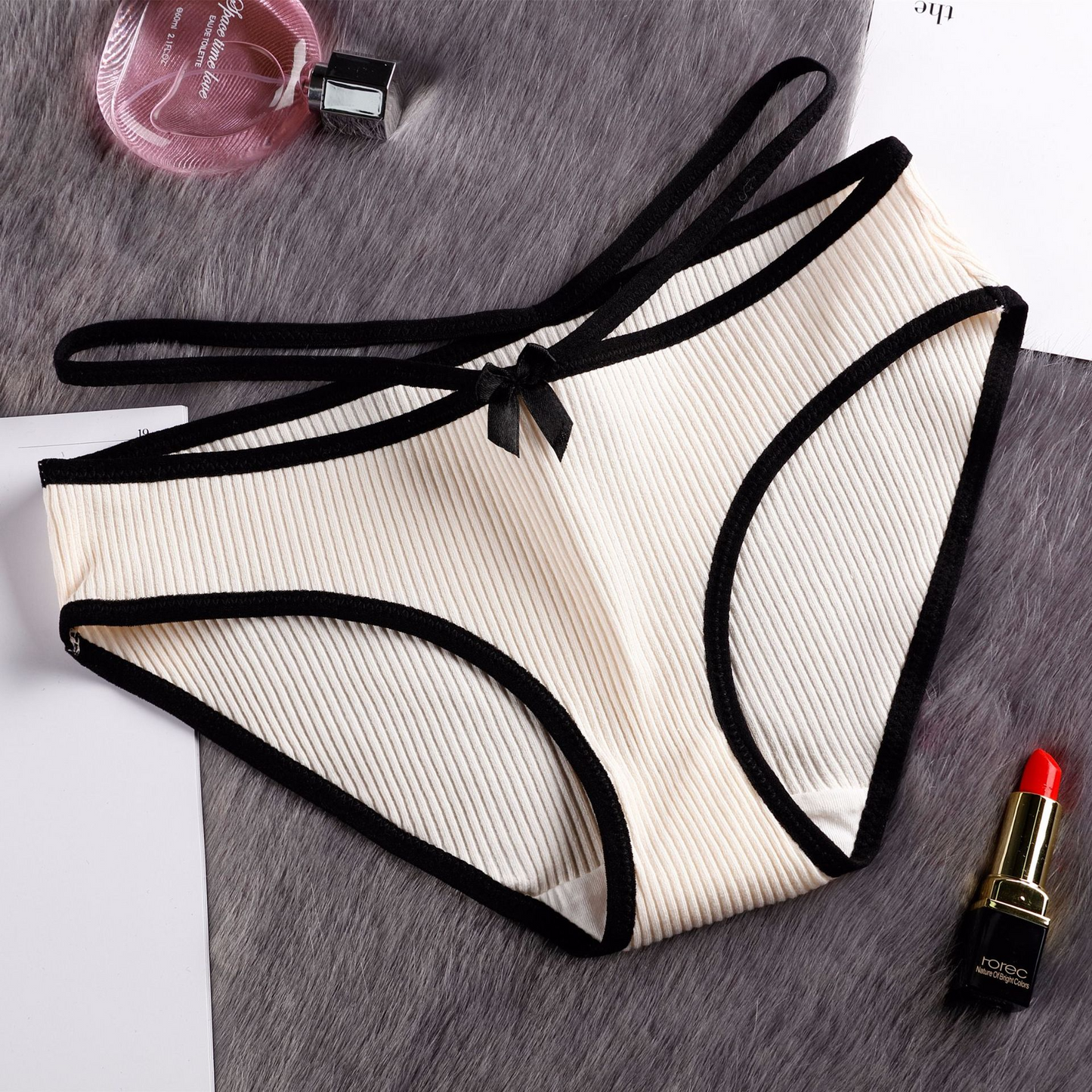 Ribbed Brief Panty Castello Clothing Line
