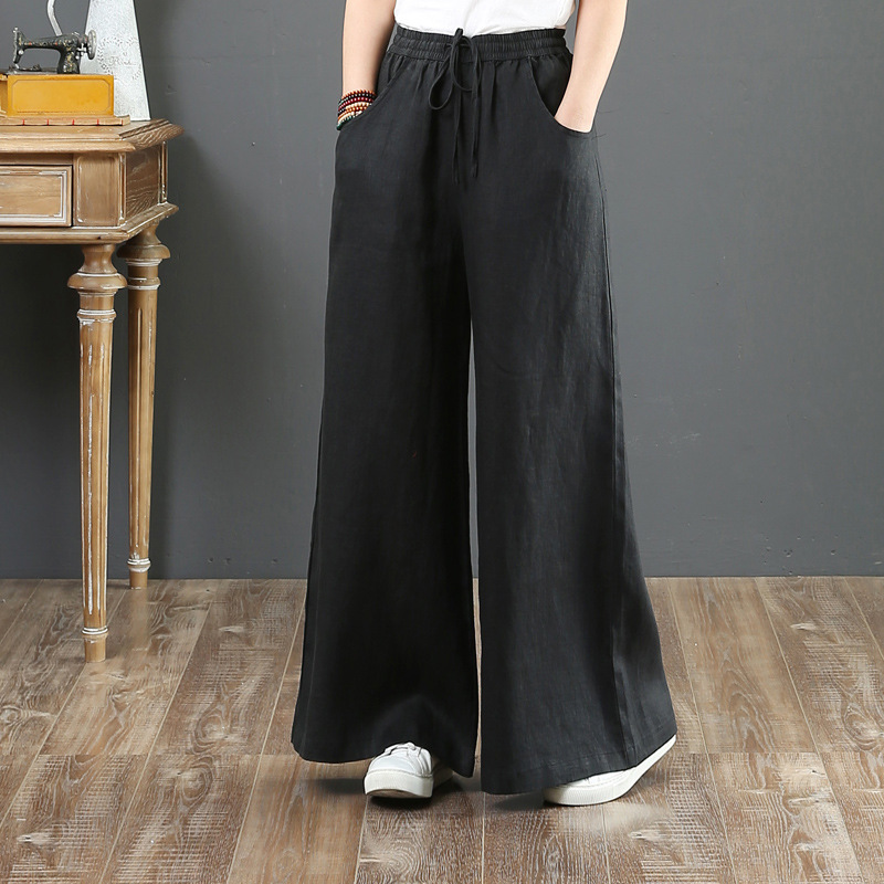 Harper High-Waisted Wide Leg Palazzo Pants Castello Clothing Line