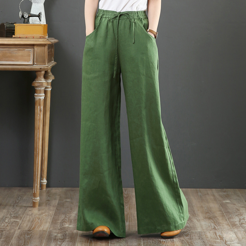 Harper High-Waisted Wide Leg Palazzo Pants Castello Clothing Line