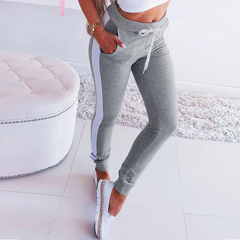 Stripe Comfort Jogger Pants Castello Clothing Line