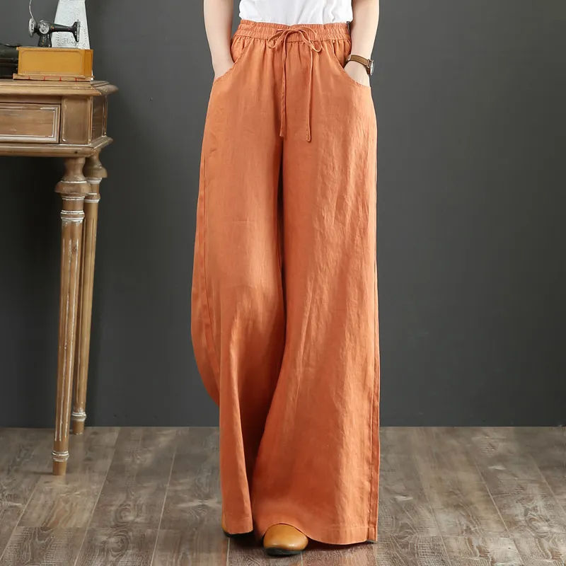 Harper High-Waisted Wide Leg Palazzo Pants Castello Clothing Line