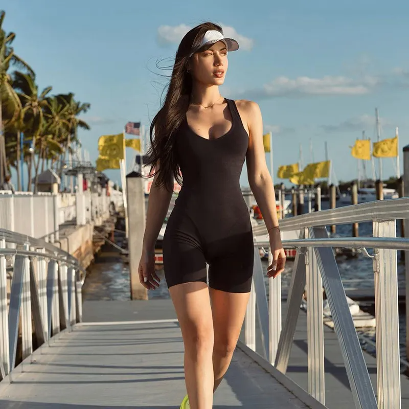 Sleeveless Short Bodysuit Castello Clothing Line