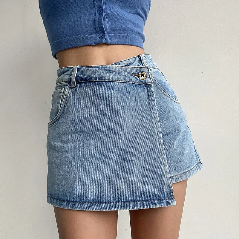 Denim Skort