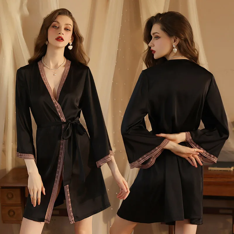 Robes & Kimonos | Silk, Satin, Cotton