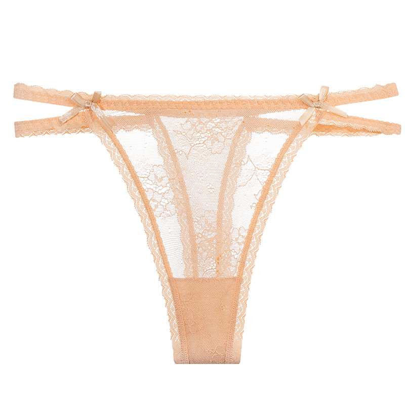 See through lace panty - High-Cut Double-Strap  Castello Clothing Line   