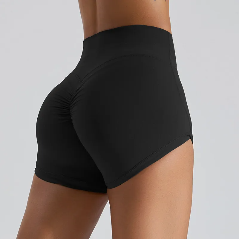 Rebellion High-Rise Scrunch Butt Workout Shorts workout shorts Castello Clothing Line