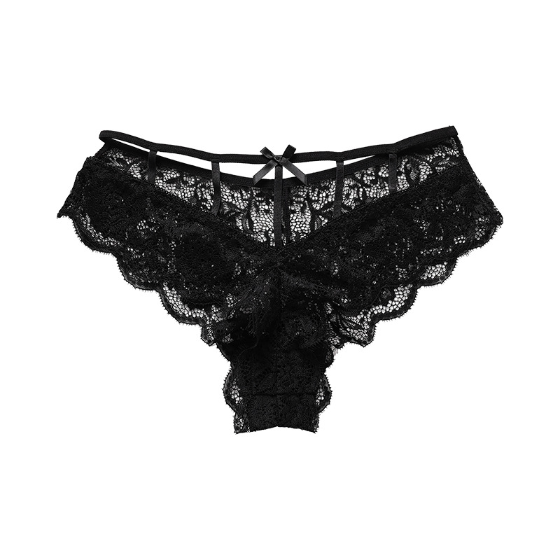 Cut Out Lace Thong Panty  Castello Clothing Line   