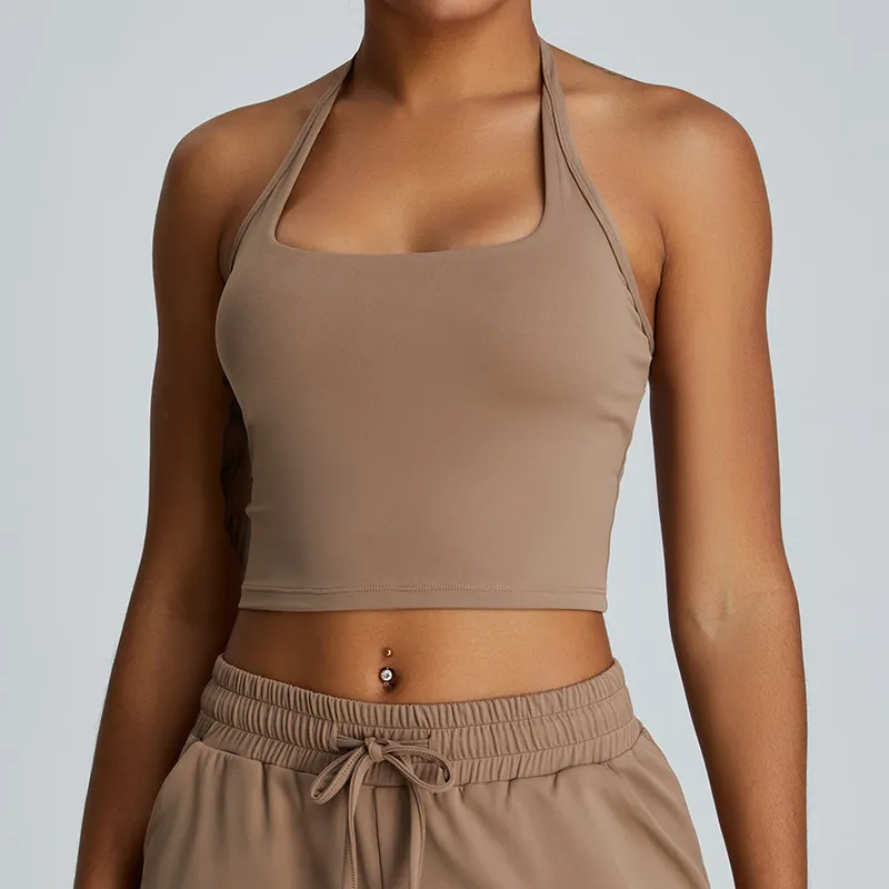 Vibrant Vibes Halter Crop Top  Castello Clothing Line   