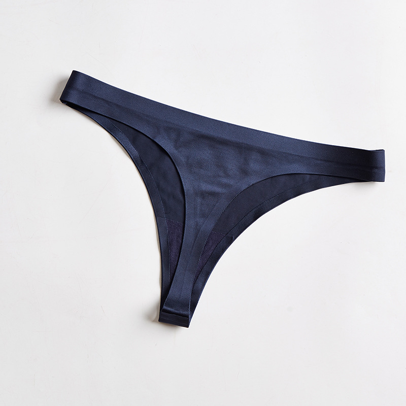 No-Show Ultra-Thin Thong Panty - Seamless, Nylon Material  Castello Clothing Line   
