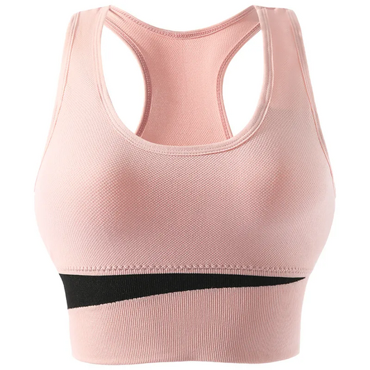 HoldMe Seamless Racerback Longline Sports Bra sports top & bras Castello Clothing Line