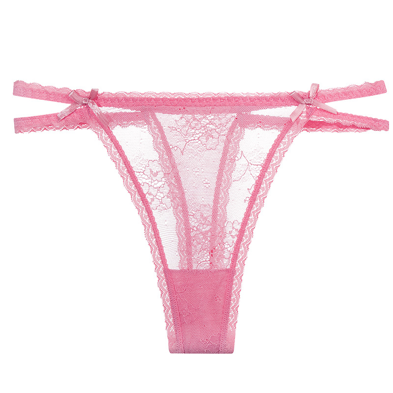 See through lace panty - High-Cut Double-Strap  Castello Clothing Line   