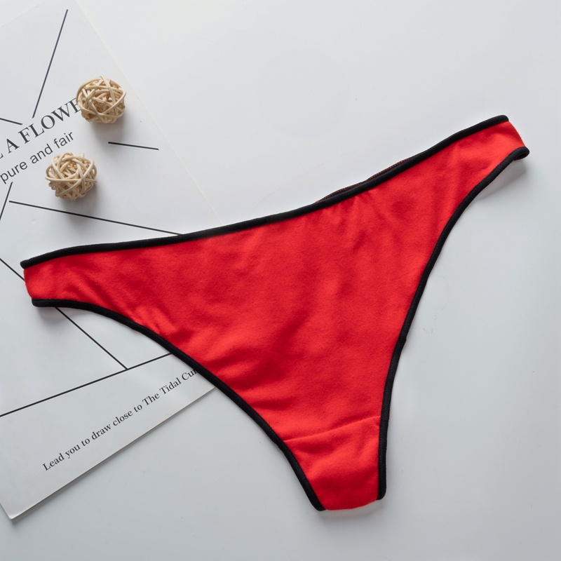 Color Block T Back Thong Panty  Castello Clothing Line   