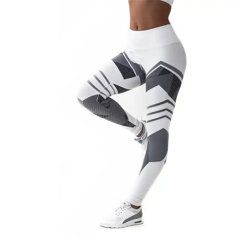 Babe High-Waist Geometric Mesh Panel Leggings leggings Castello Clothing Line