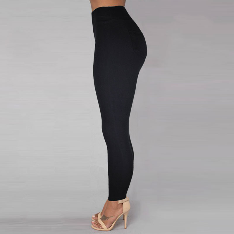 Ophelia High-Waist Tailored Skinny Pants Castello Clothing Line
