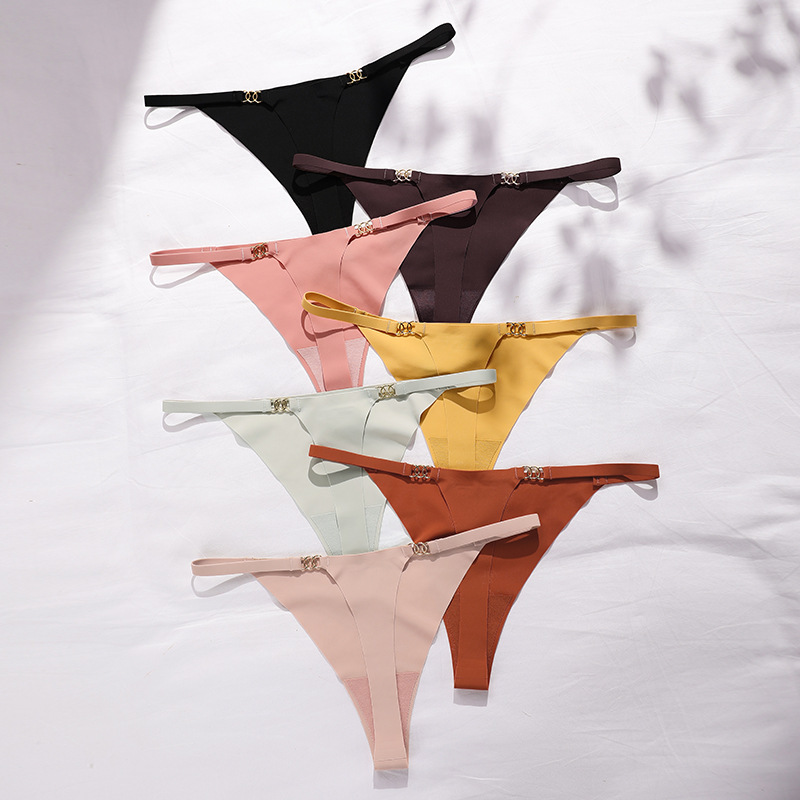 No Show High Cut Thong Panty  Castello Clothing Line   