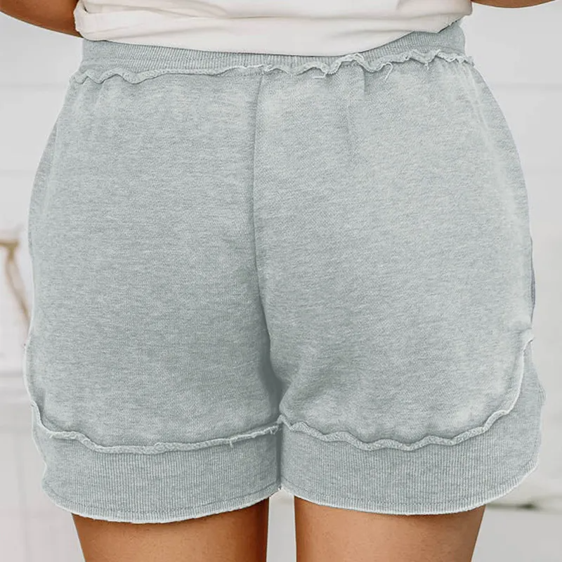 ComfyWave High-Waist Drawstring Sweat Shorts  Castello Clothing Line   