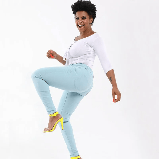 Mid Rise Skinny Jeans  Castello Clothing Line   