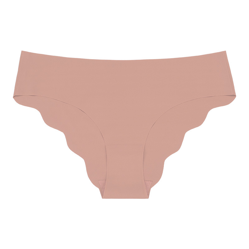 Scallop No Show Cheeky Breathable Panty  Castello Clothing Line   