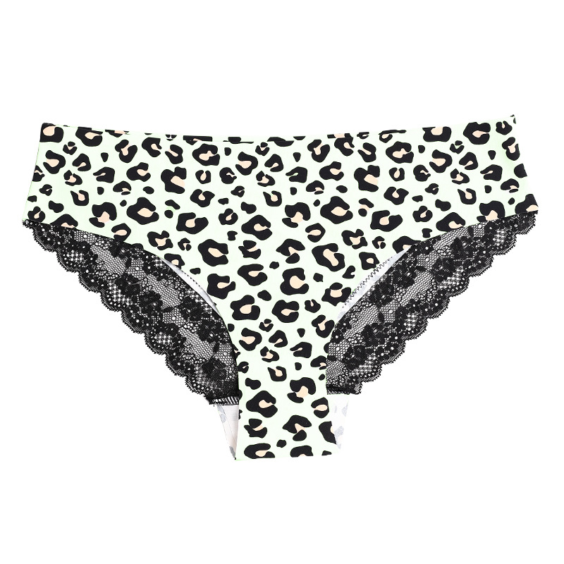 Leopard Print Seamless Cheeky Panty  Castello Clothing Line   