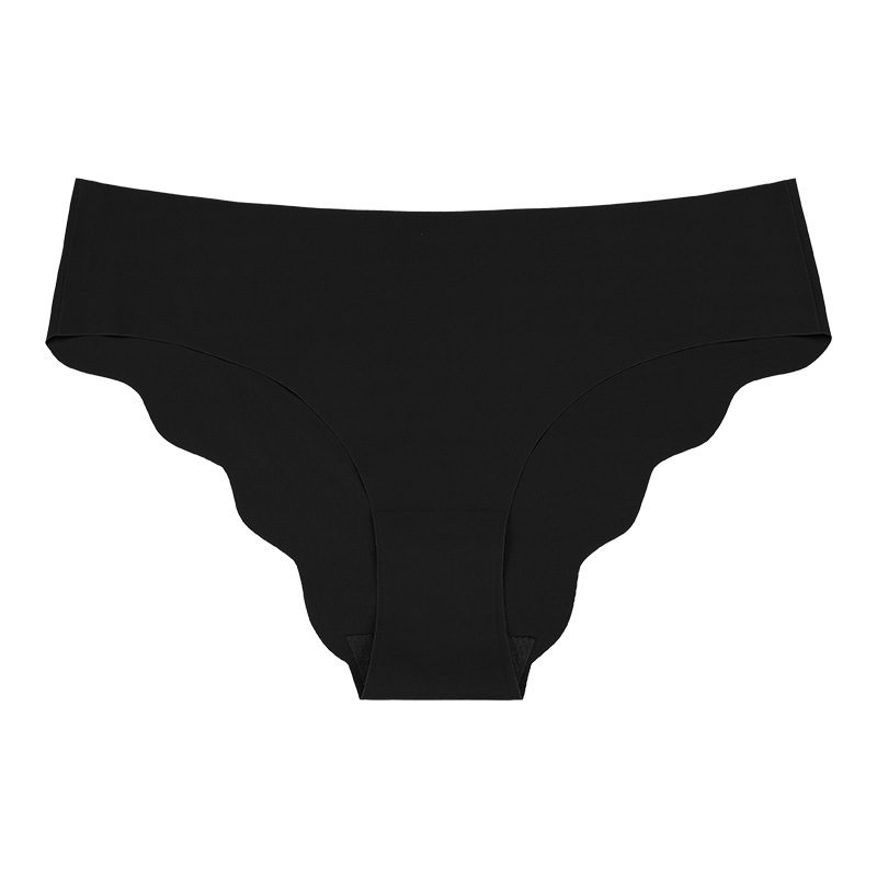 Scallop No Show Cheeky Breathable Panty  Castello Clothing Line   