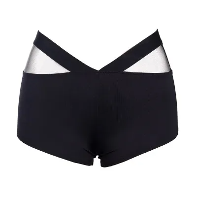 Wrap It Up Mesh Detail Cheeky Shorts  Castello Clothing Line   