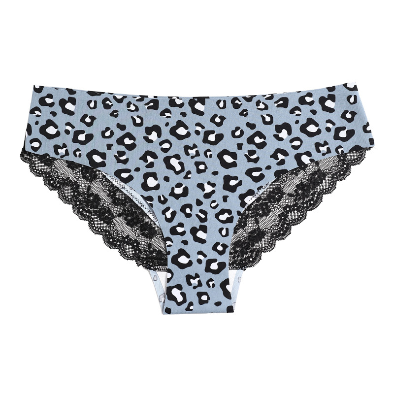Leopard Print Seamless Cheeky Panty  Castello Clothing Line   