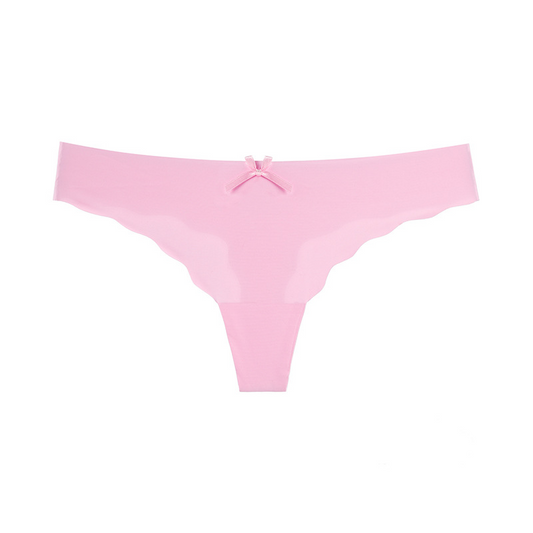 Scallop No Show Thong Panty  Castello Clothing Line   