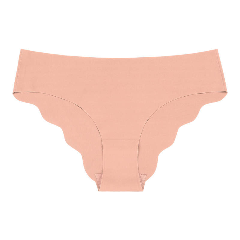 Scallop No Show Cheeky Breathable Panty  Castello Clothing Line   