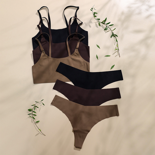Seamless Panty Set - Thong  Castello Clothing Line   