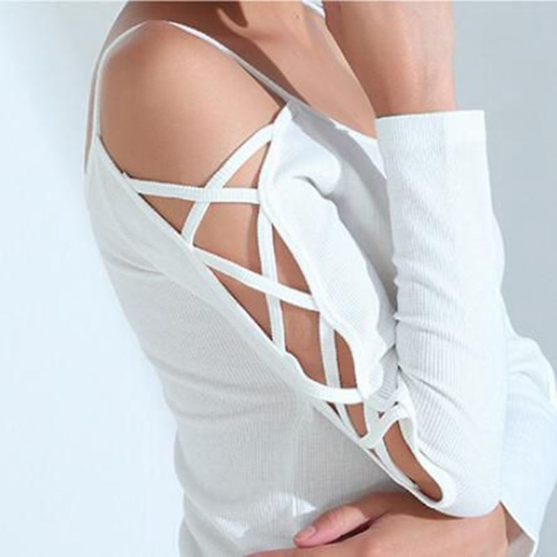 Ribbed Off Shoulder Yoga Top  Castello Clothing Line   