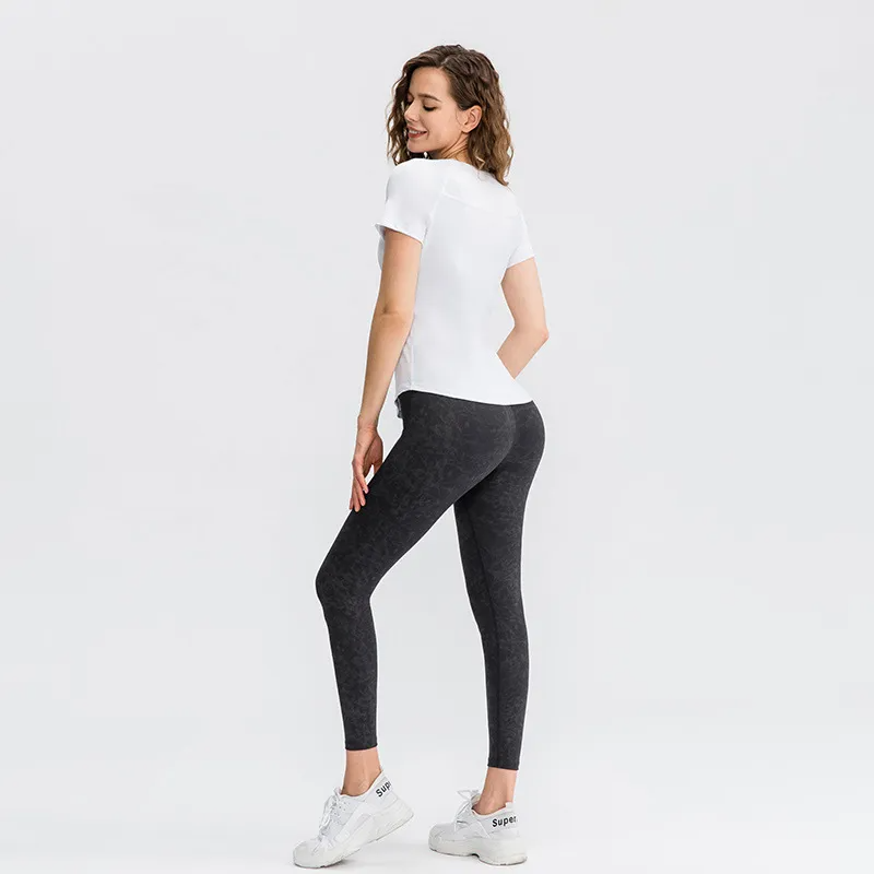 Dacy Short Sleeve Mesh Panel T-Shirt workout tops and t-shirts Castello Clothing Line